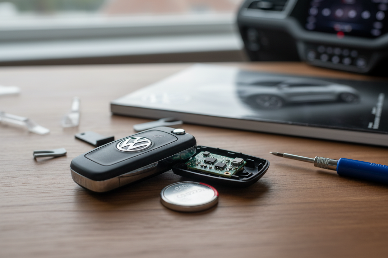 Udskiftning af VW Nøgle Batteri: En Nem Guide